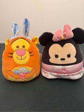 New With Tags Disney Squishmallows Easter Collection Bundle